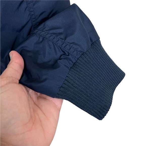 Slate & Stone Navy Bomber Jacket Size XL - Picture 9 of 14